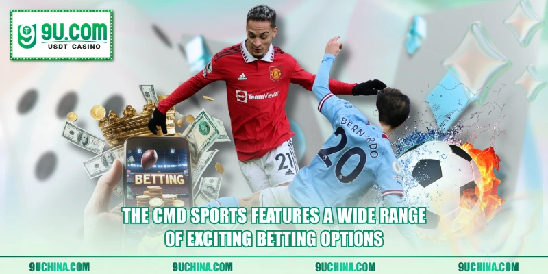 The CMD Sports features a wide range of exciting betting options