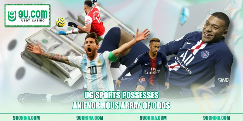 UG Sports possesses an enormous array of odds